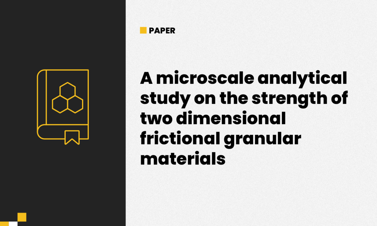 A microscale analytical study on the strength of two dimensional frictional granular materials